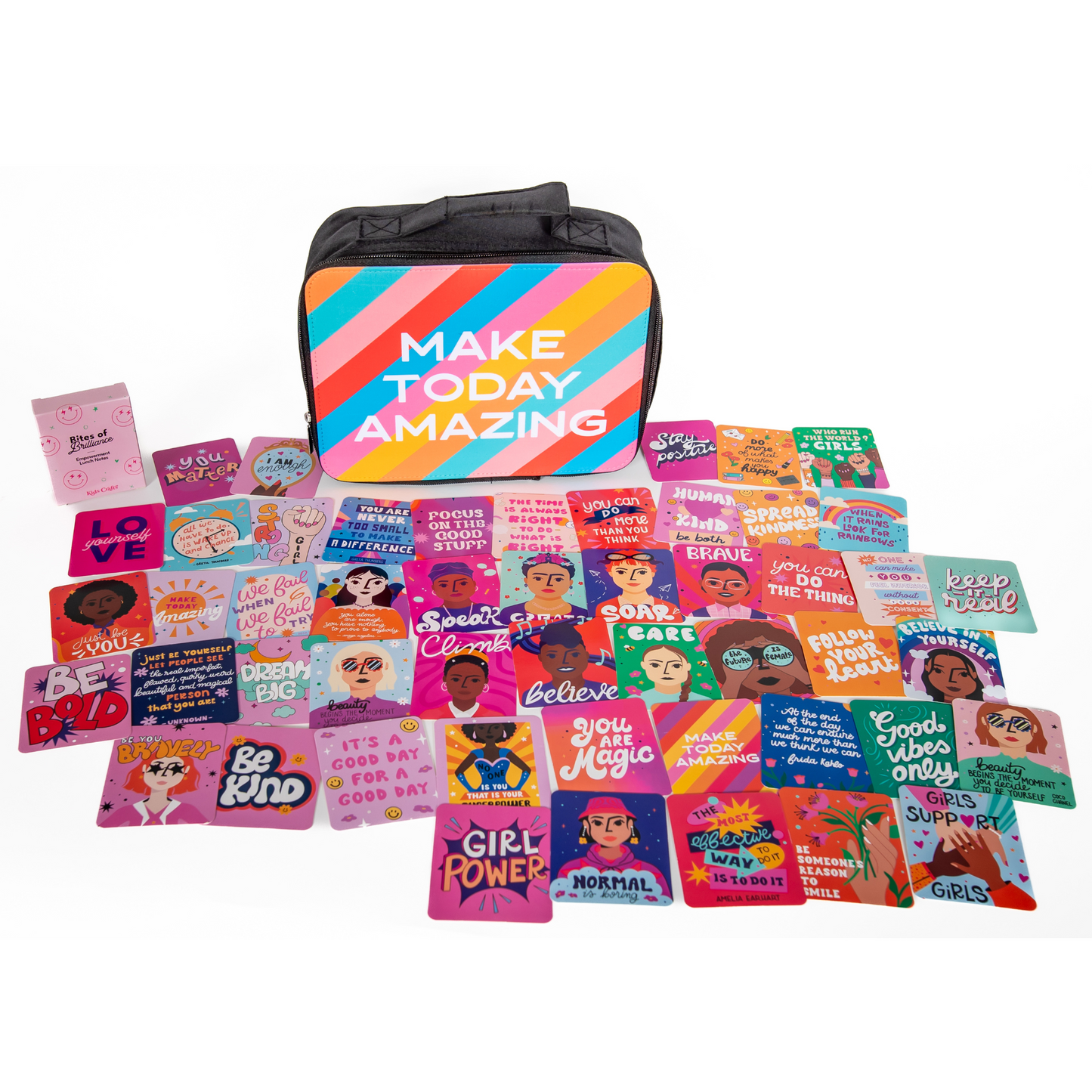 Bites of Brilliance Lunch Box Note Cards