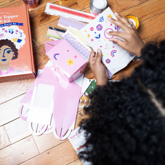 nancial literacy. This educational craft kit includes a paper quilling set, cupcake decorating materials, and packaging supplies, all in a charming pink gift box. Ideal as a birthday or Christmas gift for young entrepreneurs aged 8-10, it fosters kidpreneur skills, creativity, and beginner business concepts through hands-on activities.