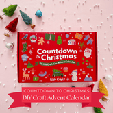 2024 Countdown to Christmas Felt Craft Kit Advent Calendar - Kids Crafts