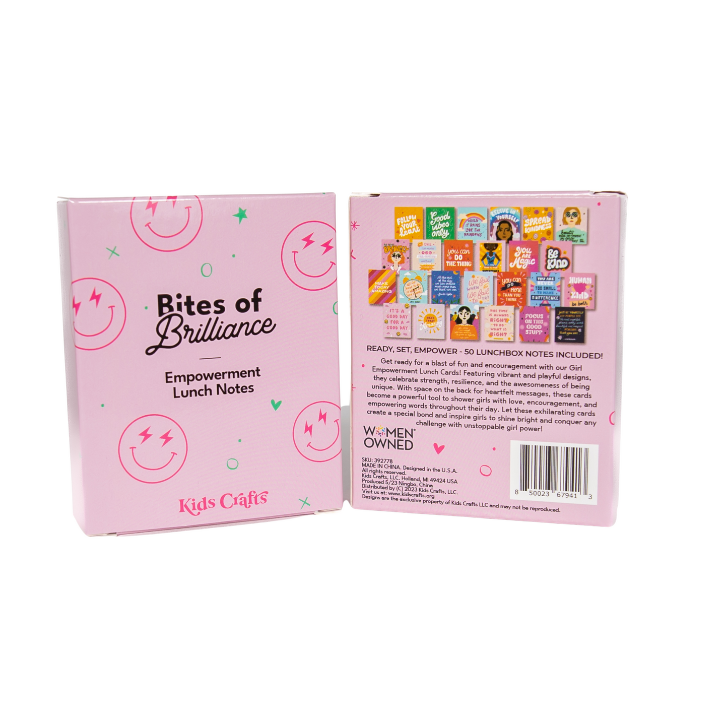 Bites of Brilliance Lunch Box Note Cards