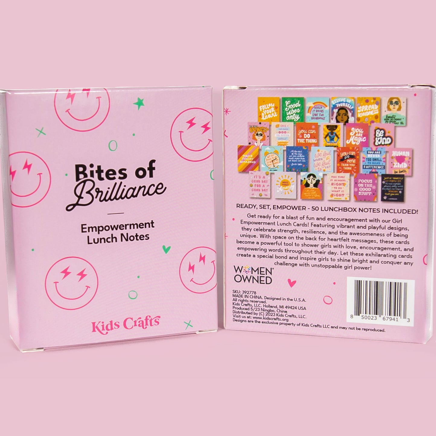 Bites of Brilliance Lunch Box Note Cards