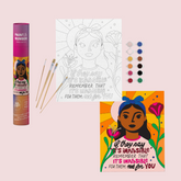 Nothing is Impossible: Paint By Number Craft