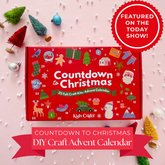 Countdown to Christmas Felt Craft Kit Advent Calendar