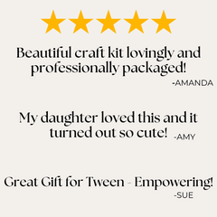 Start Her First Business! Kidpreneur Keychain Craft Kit (Ages 8-12)