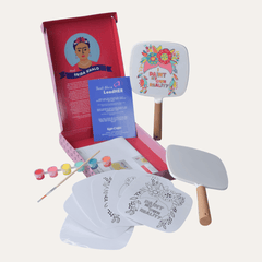 Frida Mirror Painting Craft - Kids Crafts