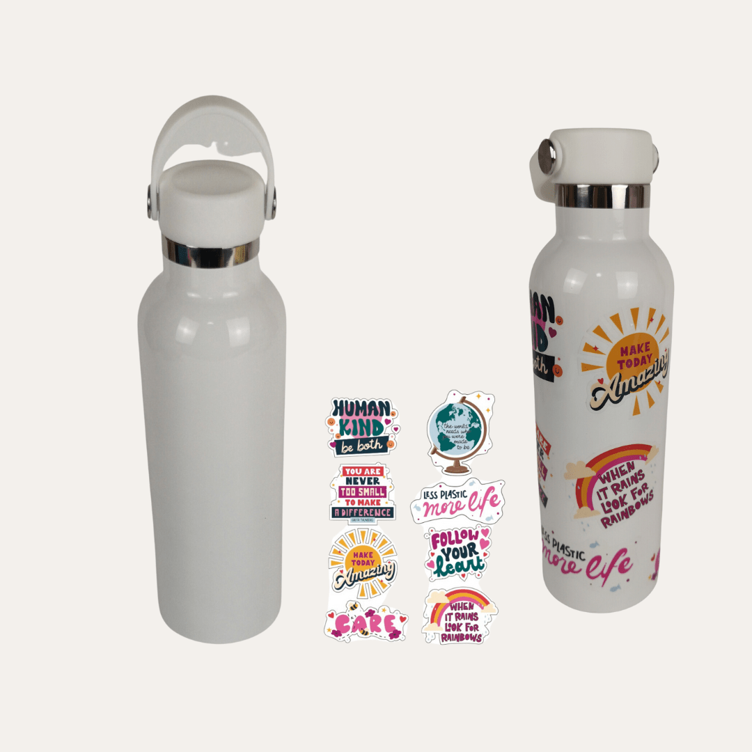 Greta Stainless Steel Water Bottle Decorating Craft - Kids Crafts
