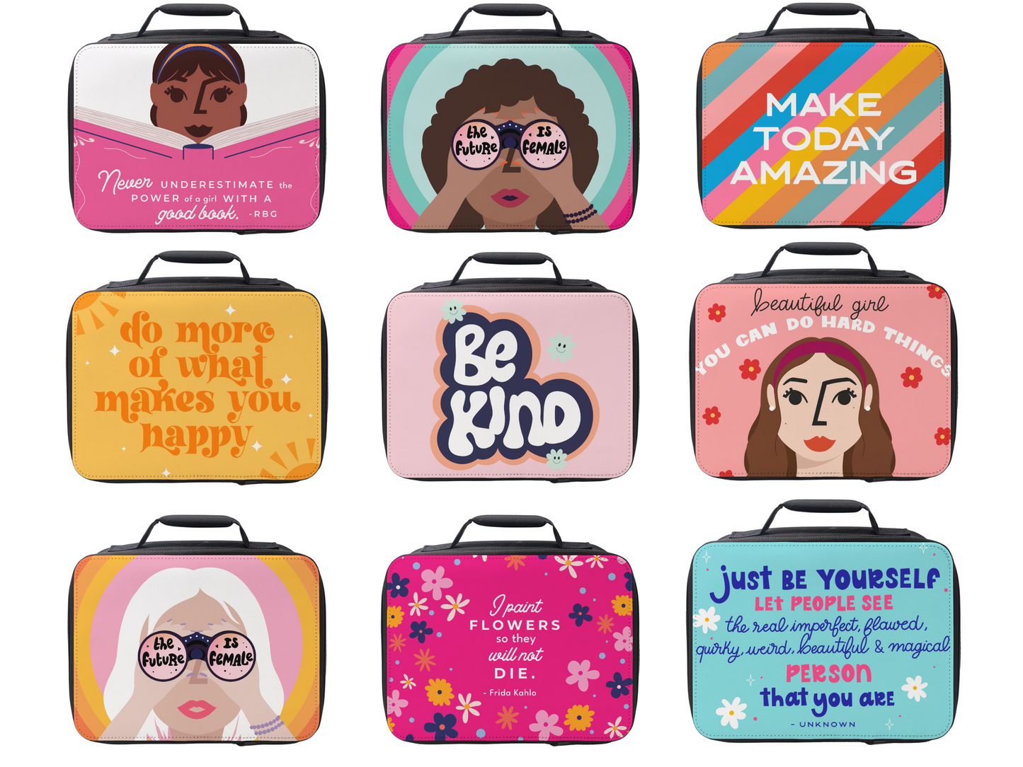 "You Can Do Hard Things" Lunch Box