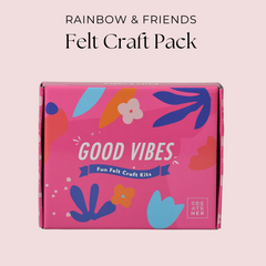 Rainbow & Friends Felt Craft Pack