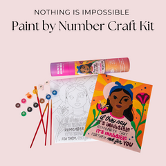 Paint by Number Craft: Nothing is Impossible