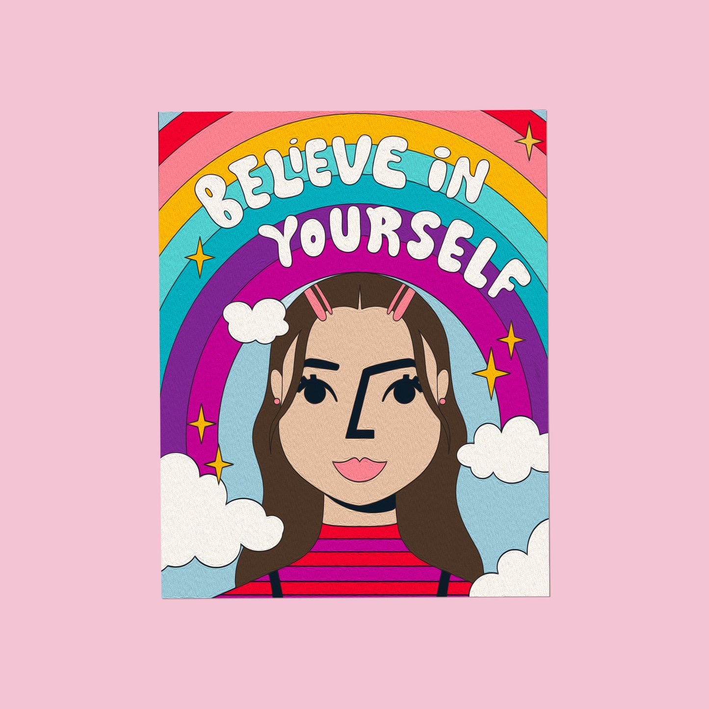 Paint by Number Craft Kit: Believe in Yourself