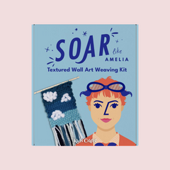 Beginner Weaving Loom Craft Kit – Inspired by Amelia Earhart