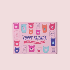 Furry Friends Felt Craft Kit – Cute DIY Animals