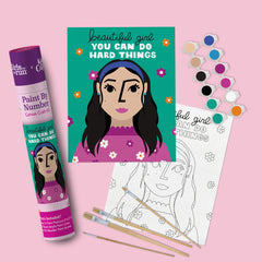 Run with Confidence: Girls on the Run Paint by Number Craft Collaboration