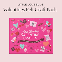 Lovebugs Valentines Felt Craft Pack