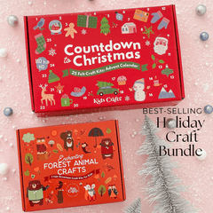 Best - Selling Holiday Craft Bundle: Thanksgiving and Christmas Fun! - Kids Crafts