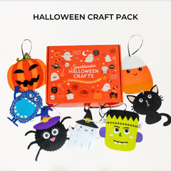 Fall Favorites Craft Bundle: Halloween and Thanksgiving Fun! - Kids Crafts