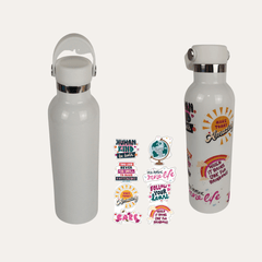 Greta Stainless Steel Water Bottle Decorating Craft - Kids Crafts