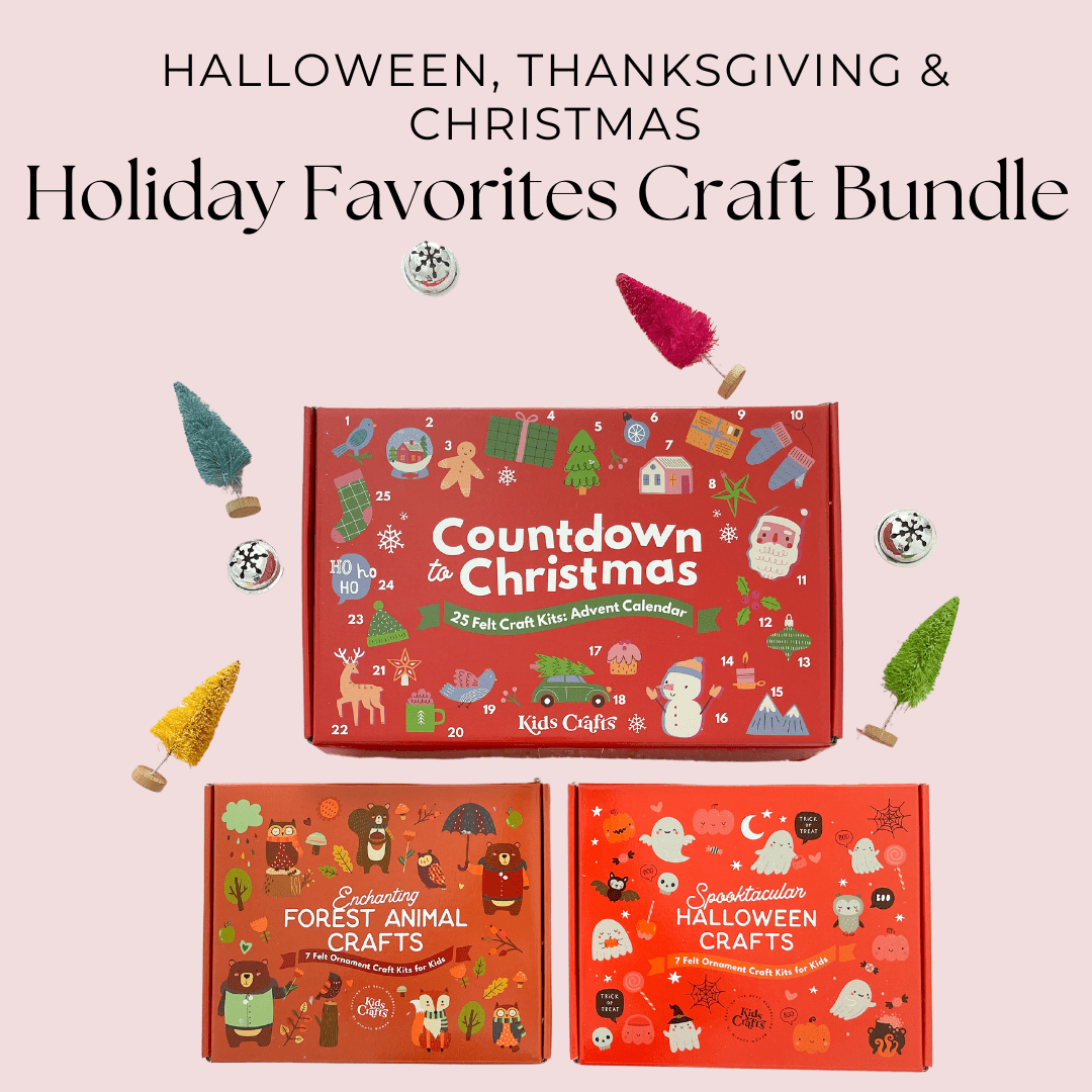 Holiday Favorites Craft Bundle - Kids Crafts