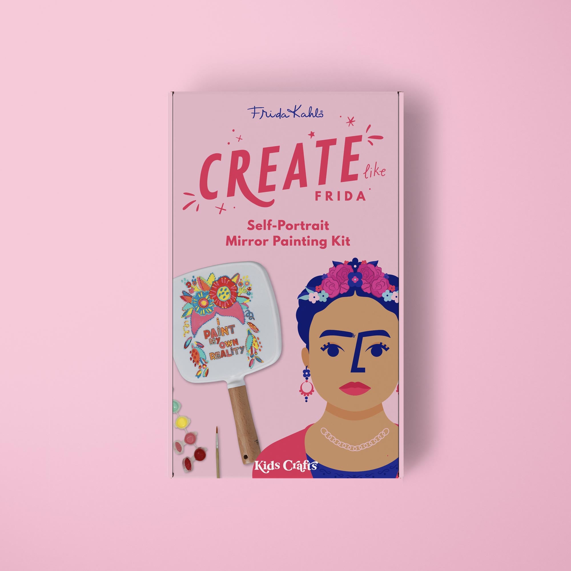 Create like Frida Self-Portrait Mirror Painting Kit