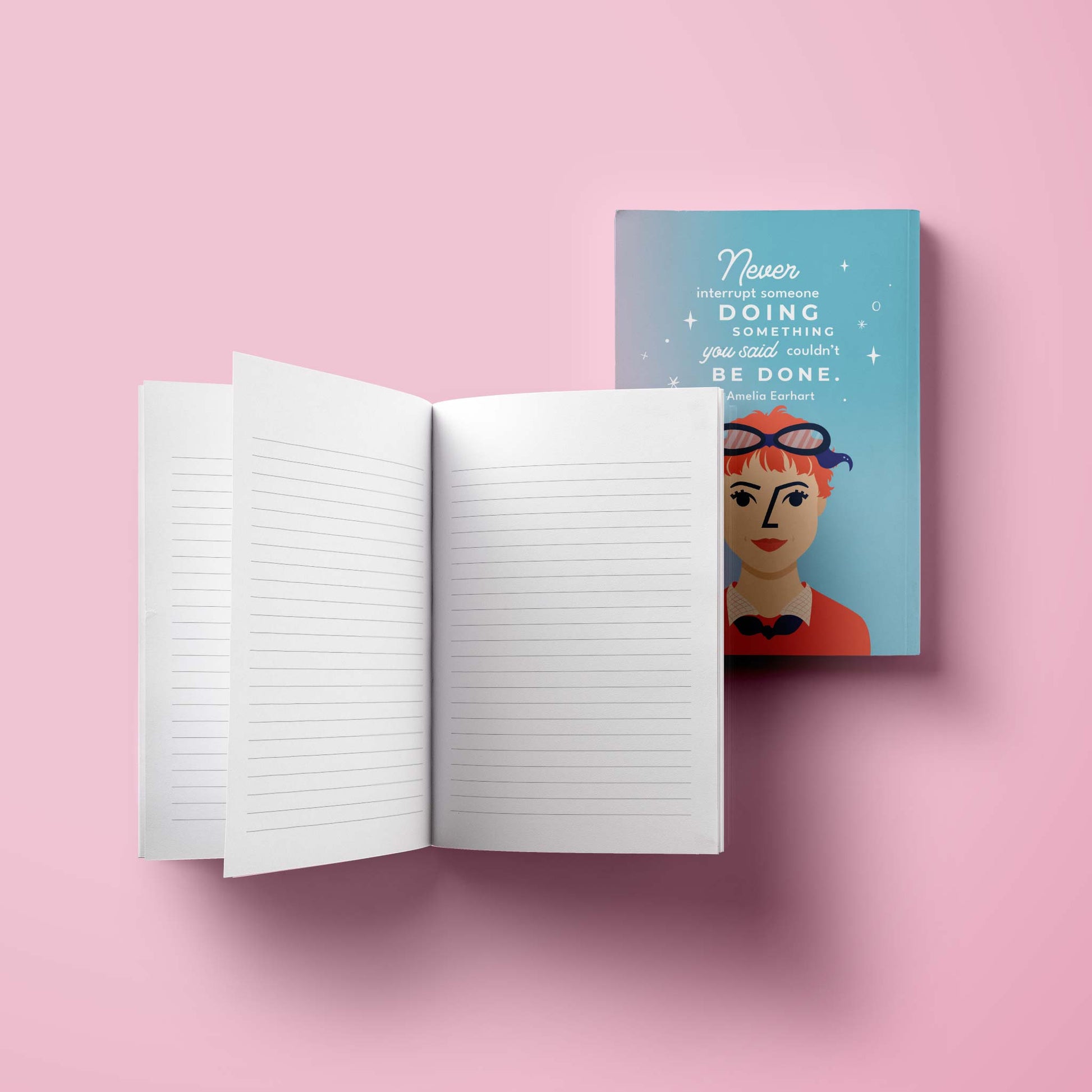 Amelia Earhart Trailblazer Journal - Kids Crafts