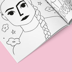 "Color Girl Power" Coloring Book - Kids Crafts