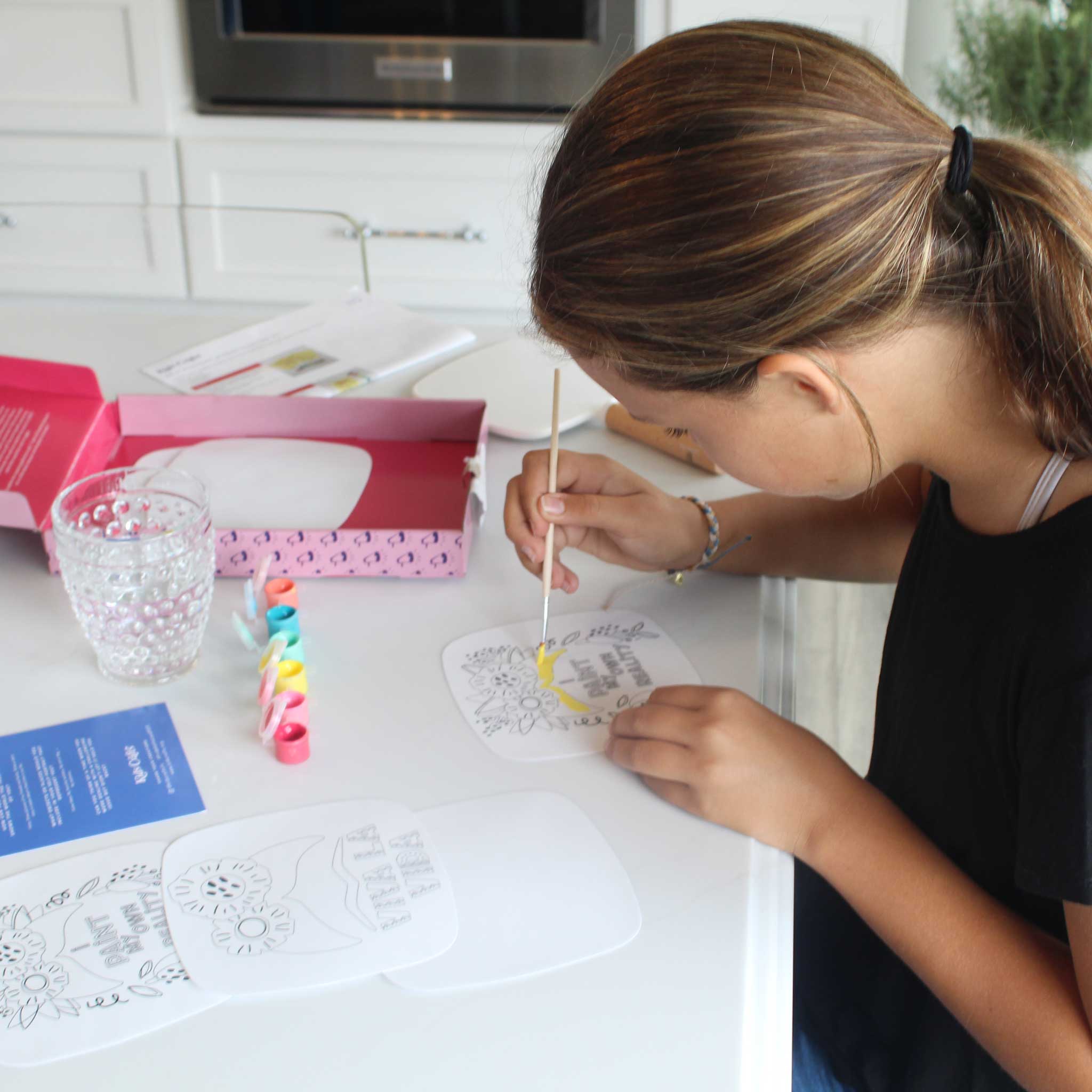 Create Like Frida Self-Portrait Mirror Painting Kit - Kids Crafts