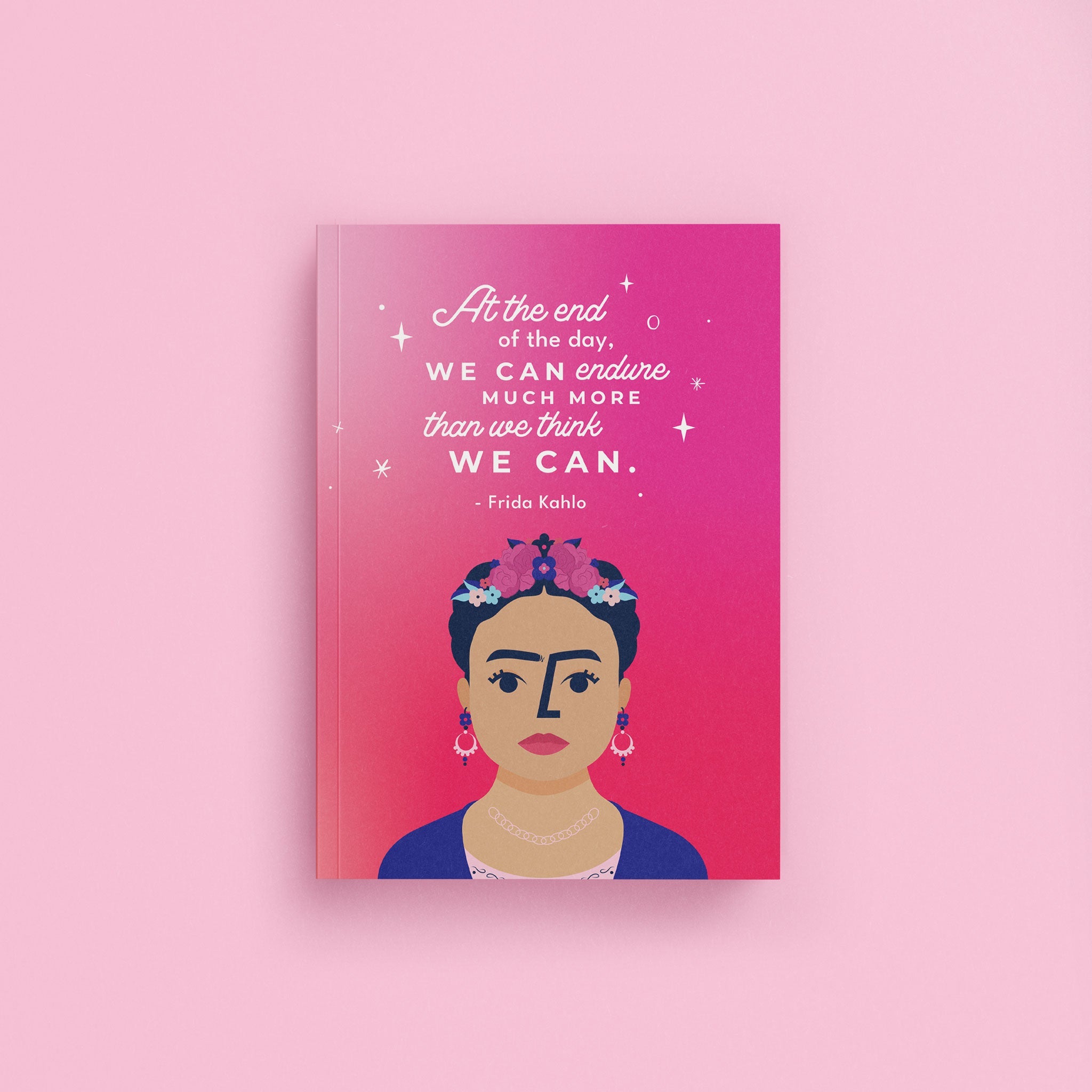 Frida Kahlo Trailblazer Journal - Kids Crafts