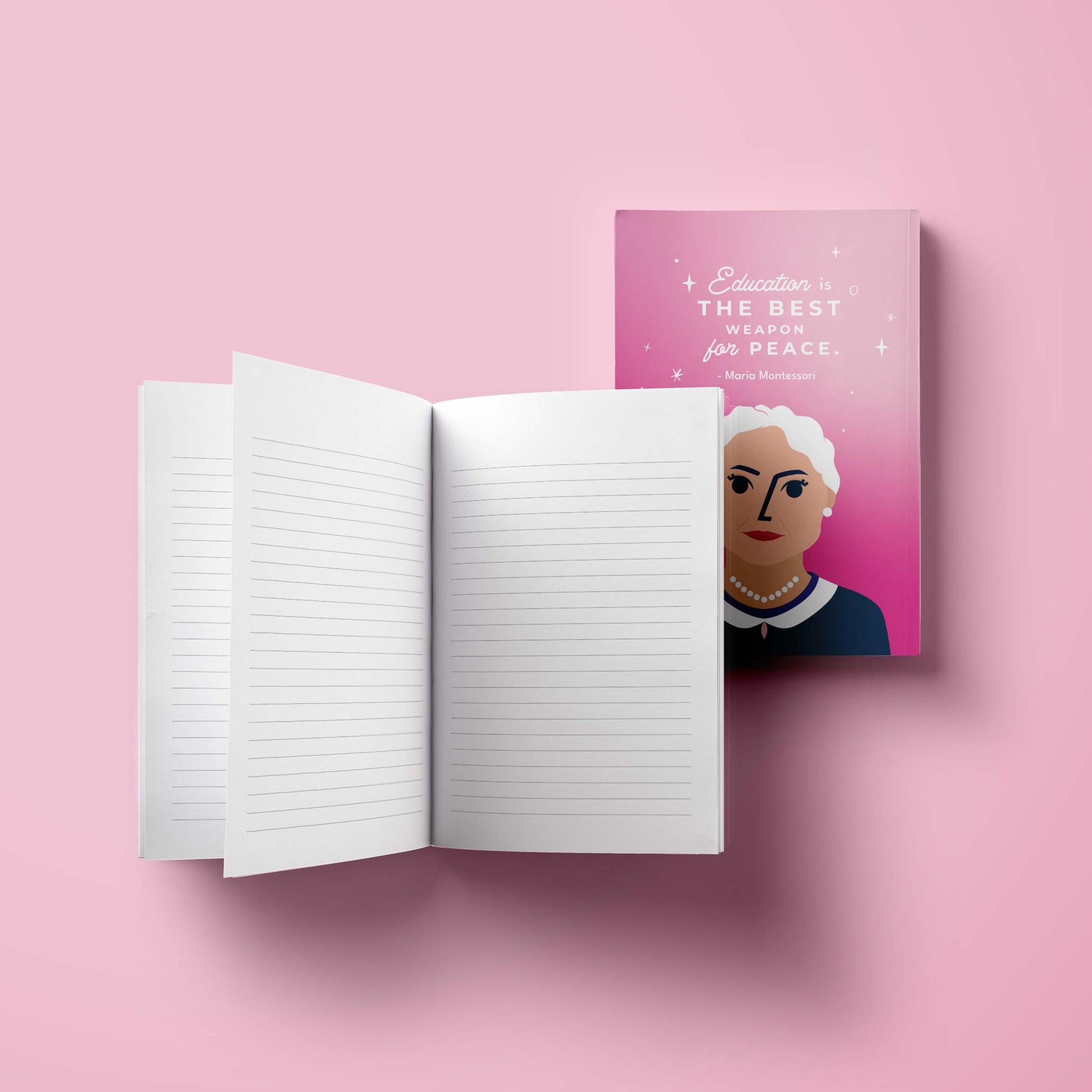 Maria Montessori Trailblazer Journal - Kids Crafts