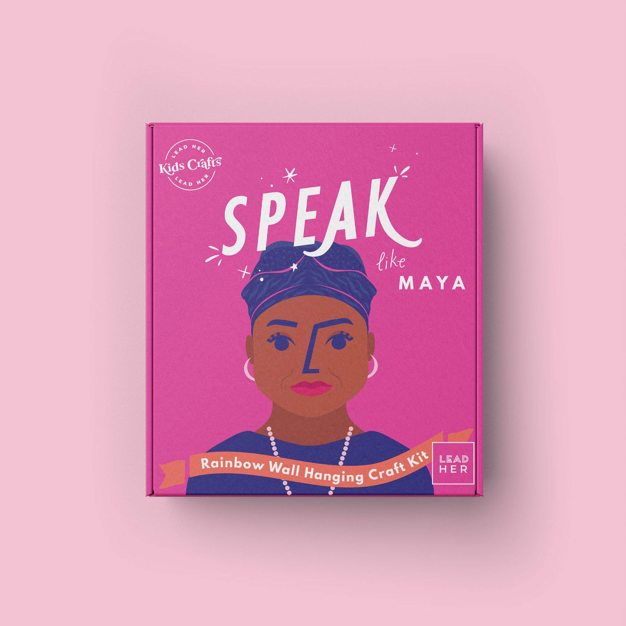 Speak Like Maya Rainbow Wall Hanging Craft Kit - Kids Crafts